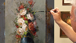 CC111 Warm/Cool Vase of Flowers