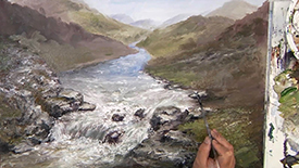 C701 Painting Rocks and Water